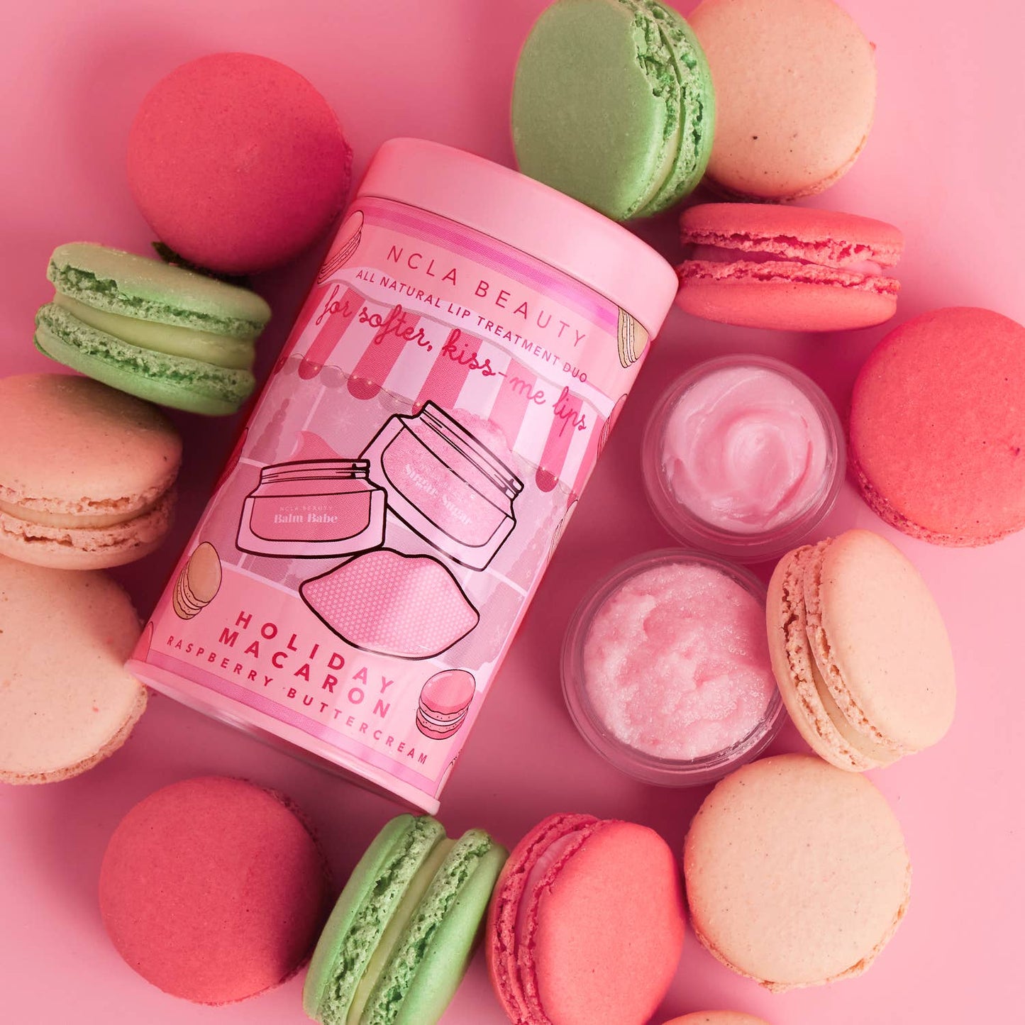 Macaron Lip Care Gift Set